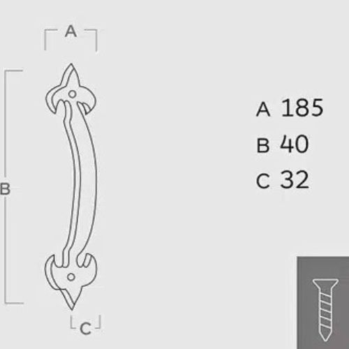 RUČKA KOVANA BMS-005