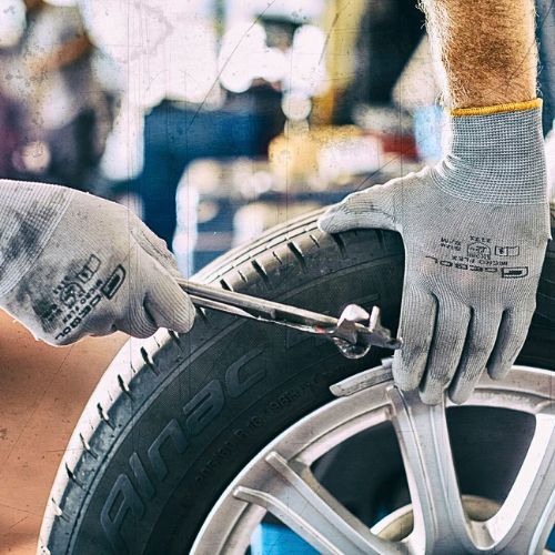 RUKAVICE NANO FLEX SIVA 8 - 5/1