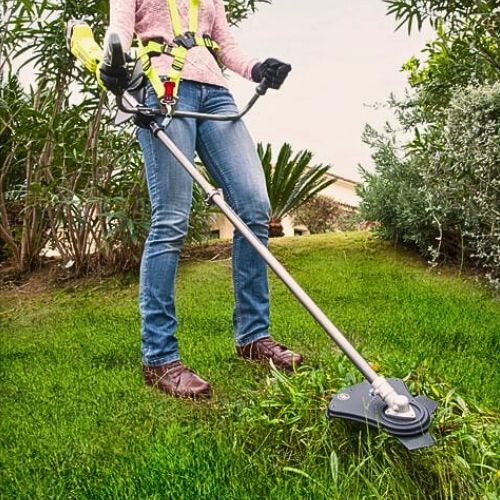 RYOBI RBC18X20B4F AKU TRIMER (18V,33CM,POJAS,NOŽ 1X4,0AH)