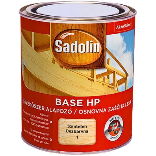 SADOLIN BASE-TEMELJNA ZAŠTITA DRVA BEZBOJNA 5L