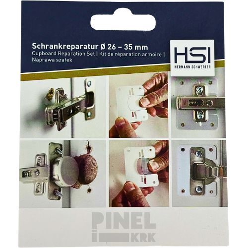 SET ZA POPRAVAK KUHINJSKIH PANTI 70X55MM