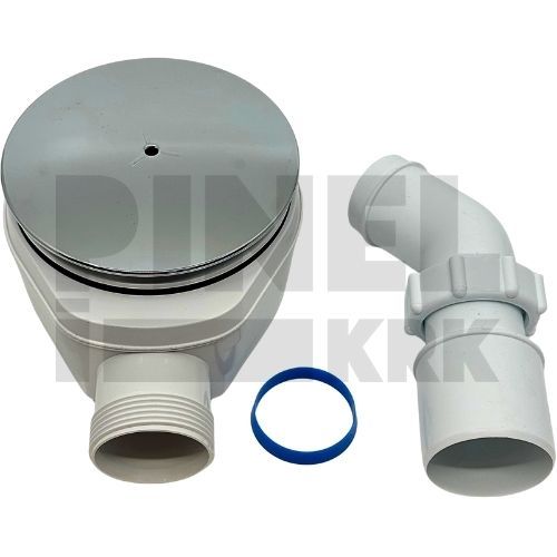 SIFON ZA TUŠ KADU FI90MM KROM H62MM