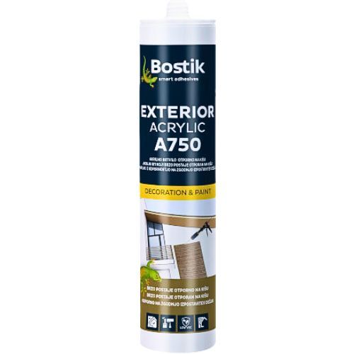 SILIKON TEXO AKRILNI BOSTIK A750 300ML