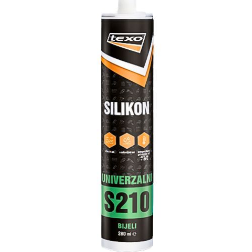 SILIKON TEXO UNIVERZALNI BIJELI 280ML