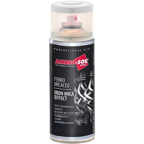 SPREJ AMBRO-SOL EFEKT KOVANO ŽELJEZO  GRAFITNO CRNO 400ML