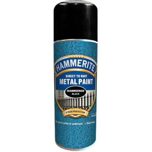 SPREJ HAMMERITE EFEKT CRNI 400ML