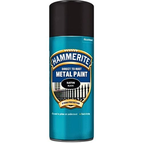 SPREJ HAMMERITE POLUMAT CRNI 400ML