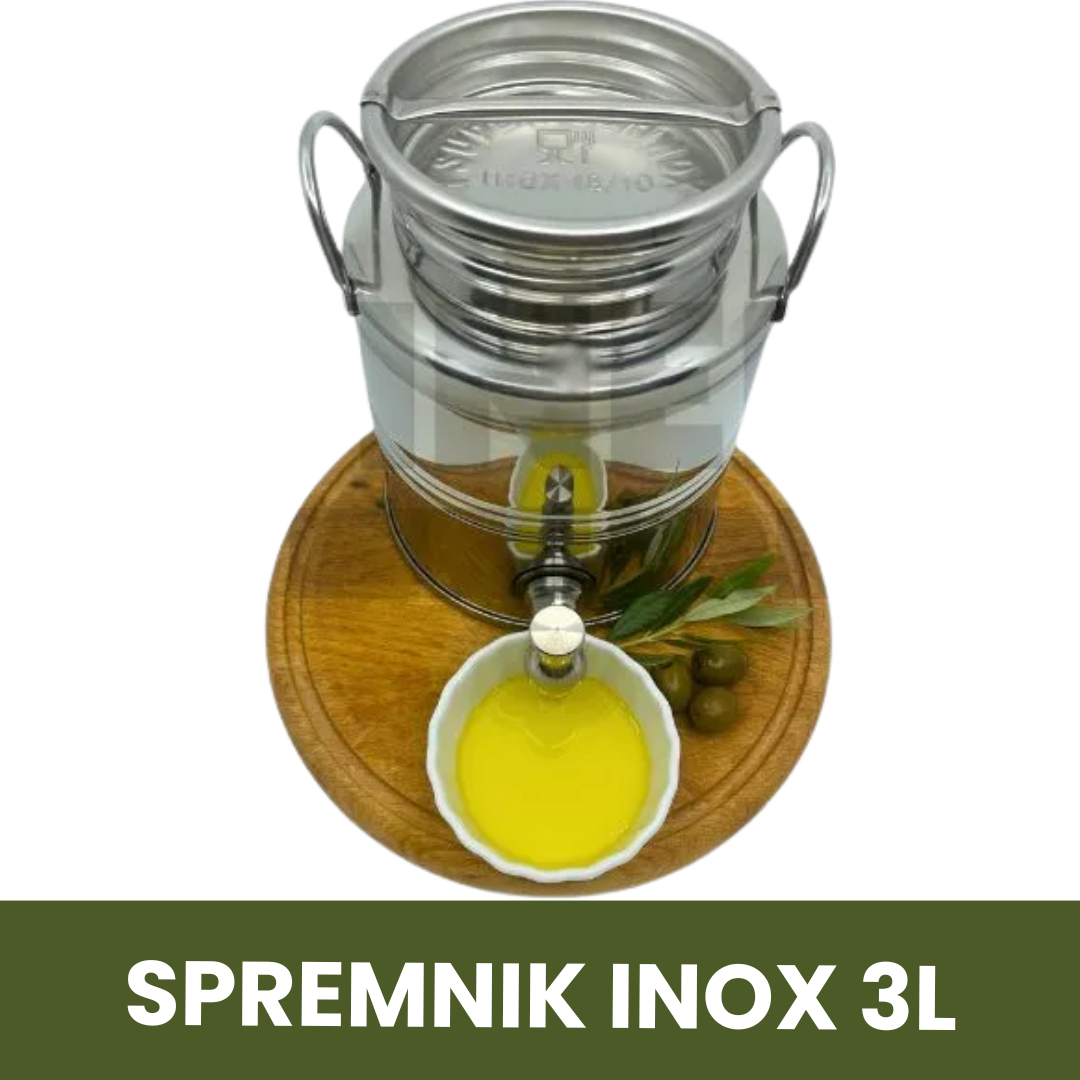 SPREMNIK 3L INOX ZA ULJE