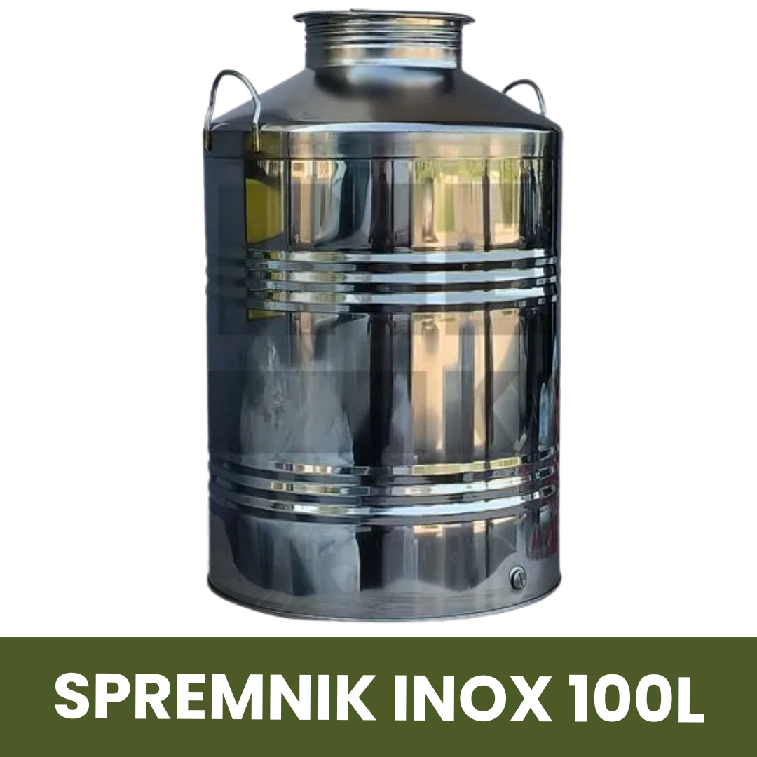 SPREMNIK INOX 100L ZA ULJE