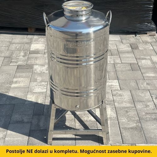 SPREMNIK INOX 25L ZA ULJE