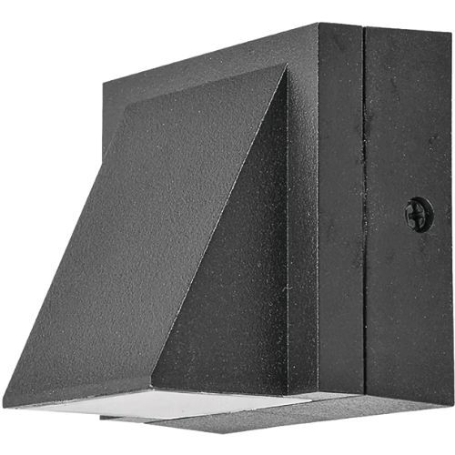 SVJETILJKA ZIDNA SIVA 6W 3/1 78X75MM IP65