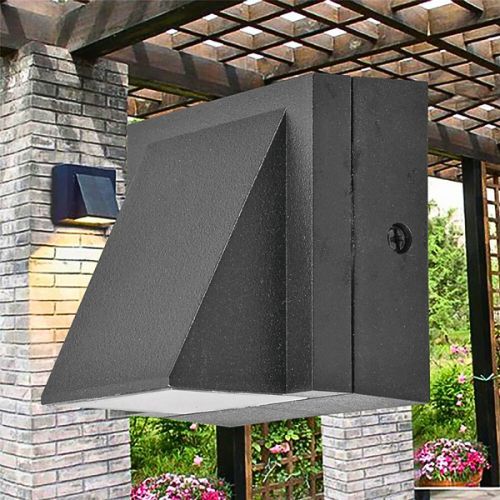 SVJETILJKA ZIDNA SIVA 6W 3/1 78X75MM IP65