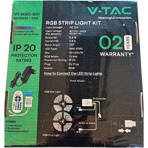 TRAKA LED SET 300 4,8W/M IP20 (2X5M)