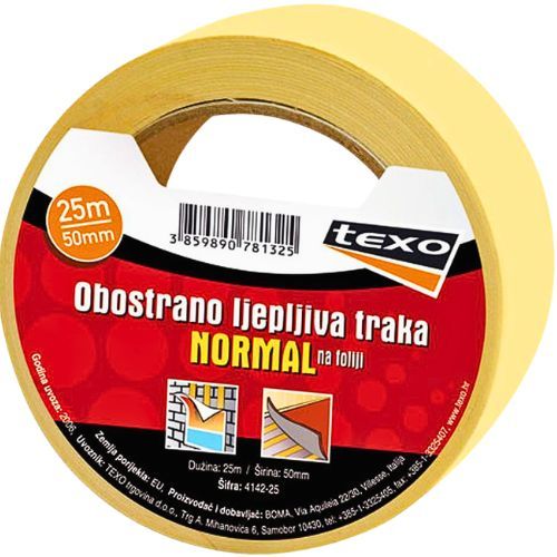 TRAKA OBOSTRANO LJEPLJIVA NA FOLIJI 50MMX10M