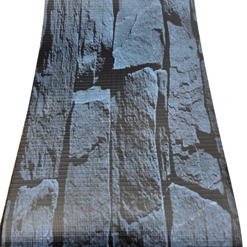 TRAKA ZA OGRADU PVC 0,19X35M KAMEN SIVI