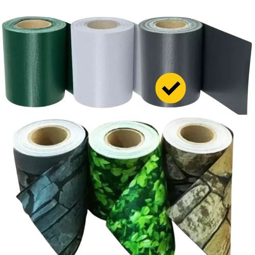 TRAKA ZA OGRADU PVC 0,19X35M SIVA