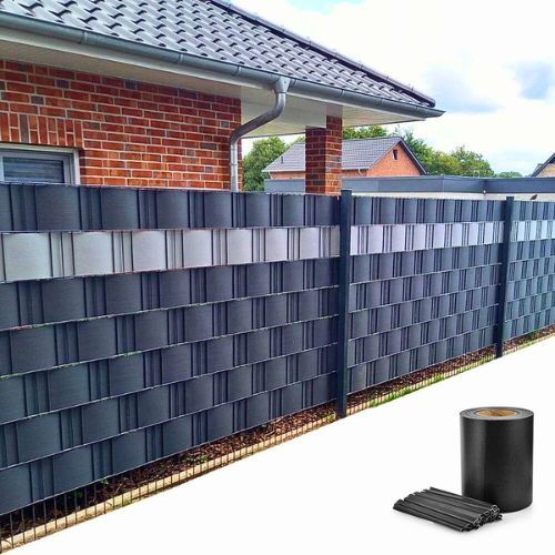 TRAKA ZA OGRADU PVC 19X3500CM ANTRACIT 7016