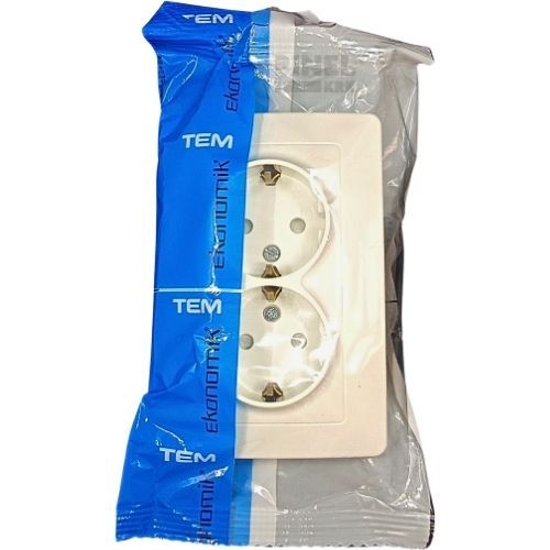 UTIČNICA EKONOMIK DUPLA BIJELA VIJČANA