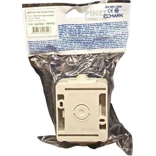 UTIČNICA OG SIVA IP65