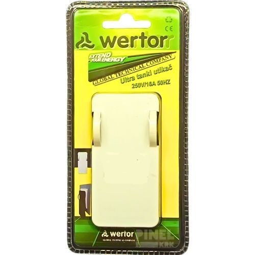 UTIKAČ FLAT 16A 230V, 3500w BIJELI