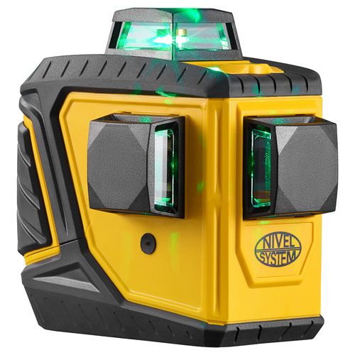 NIVEL LASER CL3D-G-LION 3 ZRAKE 360"+SJJM1+MAG.D