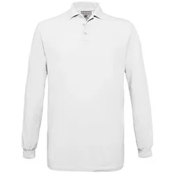 MAJICA POLO B&C SAFRAN DUGI RUKAV BIJELA | Pinel Krk