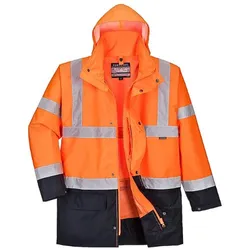 JAKNA HI VIS ESSENTIAL S766 5U1 NARANČASTO/T.PLAVA | Pinel Krk