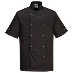 BLUZA KUHARSKA CUMBRIA C733 CRNA | Pinel Krk