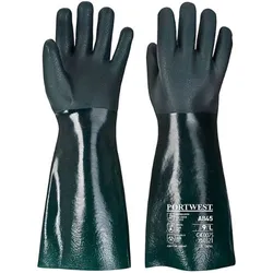 RUKAVICE DOUBLE DIPPED PVC GAUNTLET 45CM A845 ZELENE XL | Pinel Krk