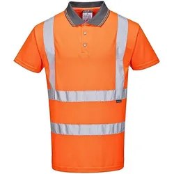 MAJICA POLO VISOKE VIDLJIVOSTI RIS NARANČASTA L | Pinel Krk