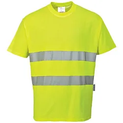 MAJICA VISOKE VIDLJIVOSTI COTTON COMFORT S172 ŽUTA | Pinel Krk