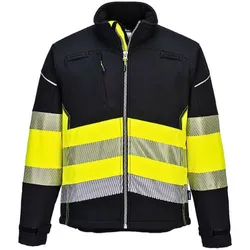 JAKNA HI VIS PW375 SOFTSHELL ŽUTO/CRNA | Pinel Krk