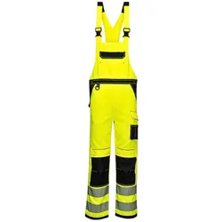 HLAČE TREGER VISOKE VIDLJIVOSTI WORK PW344 ŽUTO/CRNO M | Pinel Krk
