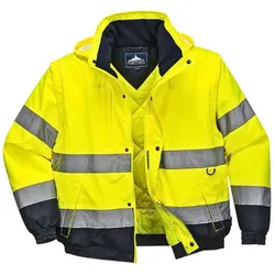 JAKNA HI-VI CONTRAST BOMBER 2u1 C468 ŽUTA XL | Pinel Krk