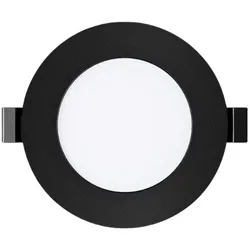 PANEL LED 4W 280LM OKRUGLI CRNI | Pinel Krk