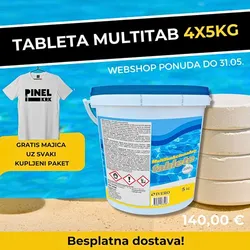 IVERO TABLETA MULTITAB 4x5kg | Pinel Krk