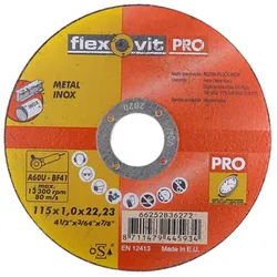 REZNA PLOČA FLEXOVIT PRO INOX 115X.1.0 | Pinel Krk