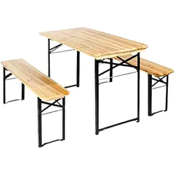 STOL S KLUPAMA 70X220 | Pinel Krk