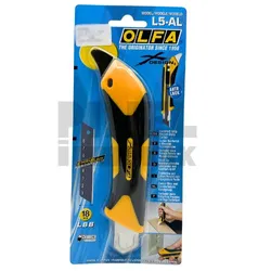 OLFA SKALPEL 18MM L5-AL BLACK AUTO LOCK-X | Pinel Krk