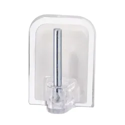 KUKA ZA ZAVJESE SAMOLJEPLJIVA PVC BIJELA 17X24MM 4/1 | Pinel Krk