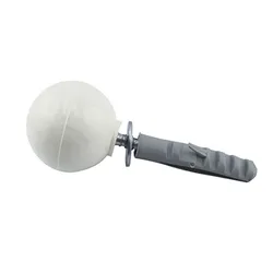 ODBOJNIK ZA VRATA KUGLA PVC BIJELI | Pinel Krk