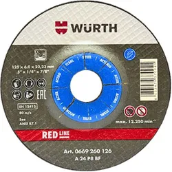 BRUSNA PLOČA ČEL.125X22,23X6MM | Pinel Krk