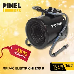 GRIJAČ ELEKTRIČNI EG9 R | Pinel Krk