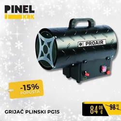 GRIJAČ PLINSKI PG15 | Pinel Krk