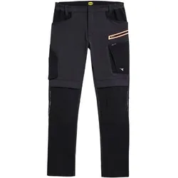 HLAČE DIADORA HYBRID CRNO SIVE S | Pinel Krk