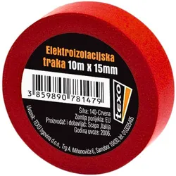 IZOLIR TRAKA CRVENA 15MMX10M | Pinel Krk
