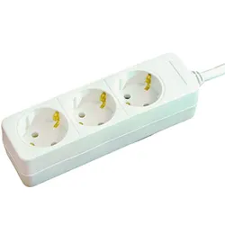 KABEL PRODUŽNI 3X1,5MM UTIKAČA BEZ PREKIDAČA 1,4M BIJELA | Pinel Krk