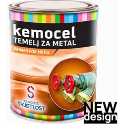 KEMOCEL TEMELJ METAL CRVENA T201 0.75L | Pinel Krk