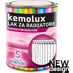KEMOLUX S LAK BIJELI RADIJATOR 0.75L | Pinel Krk