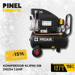 KOMPRESOR KLIPNI DB 210/24 1.5HP | Pinel Krk
